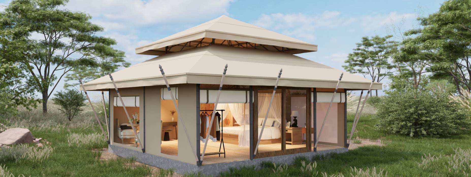 谯城区户外野奢帐篷